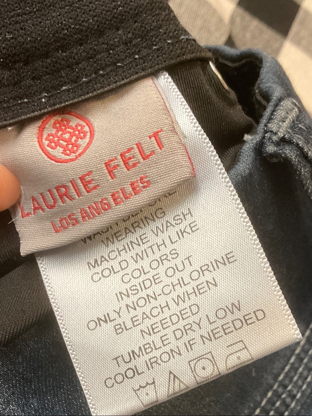 Laurie Felt Dark Blue Stretch Jeans Small - Picture 8 of 9